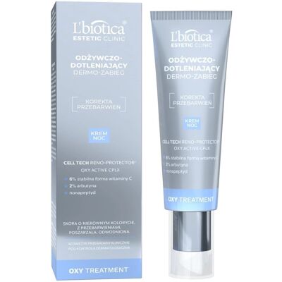 L’biotica Estetic Clinic Oxy Treatment - Cremă de Noapte - Luminătoare - 35ml L’biotica Estetic Clinic Oxy Treatment - Cremă de Noapte - Luminătoare - 35ml