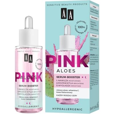 Serum Facial de Aloe Rosa AA 30ml - Serum Facial Serum Facial de Aloe Rosa AA 30ml - Serum Facial