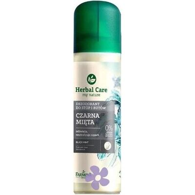 Farmona Herbal Care Schwarze Minze Deo-Spray - Füße & Schuhe - 150ml Farmona Herbal Care Schwarze Minze Deo-Spray - Füße & Schuhe - 150ml