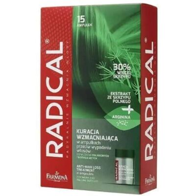 Ampoules RADICAL contre la chute des cheveux - Traitement capillaire - Publicité Ampoules RADICAL contre la chute des cheveux - Traitement capillaire - Publicité