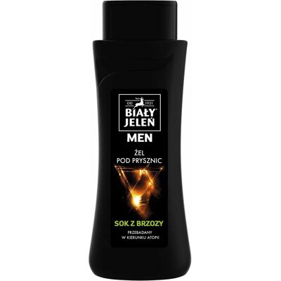 Biały Jeleń Gel douche blanc de bouleau - Peau sensible - Publicité Biały Jeleń Gel douche blanc de bouleau - Peau sensible - Publicité