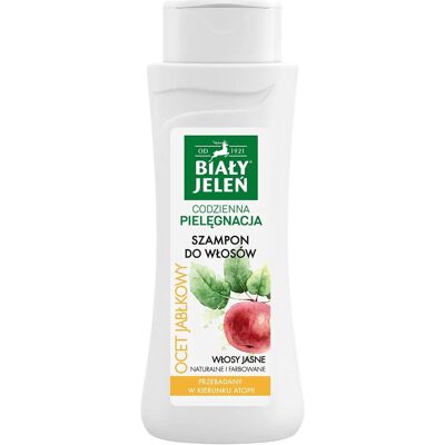 Shampoo Hypoallergénique Biały Jelen au Vinaigre de Pomme - Shampooing - Publicité Shampoo Hypoallergénique Biały Jelen au Vinaigre de Pomme - Shampooing - Publicité