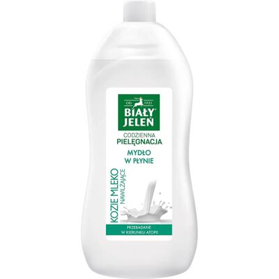 Biały Jeleń Ziegenmilch Flüssigseife - Nachfüllpackung 1000ml Biały Jeleń Ziegenmilch Flüssigseife - Nachfüllpackung 1000ml