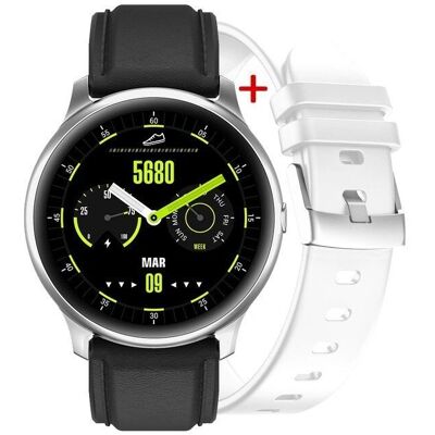 Gino Rossi G. Rossi G.RSWSF1-3C1-1 Srebrno/Nero Smartwatch - Smartwatch Gino Rossi G. Rossi G.RSWSF1-3C1-1 Srebrno/Nero Smartwatch - Smartwatch