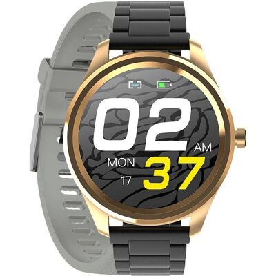 Gino Rossi SW012-5 Smartwatch - Czarny, Złoty, Tryby sportowe Gino Rossi SW012-5 Smartwatch - Czarny, Złoty, Tryby sportowe