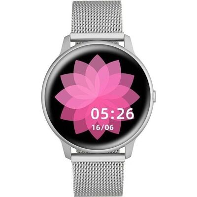 Gino Rossi Smartwatch - Srebrny, Puls, Wodoodporny Gino Rossi Smartwatch - Srebrny, Puls, Wodoodporny