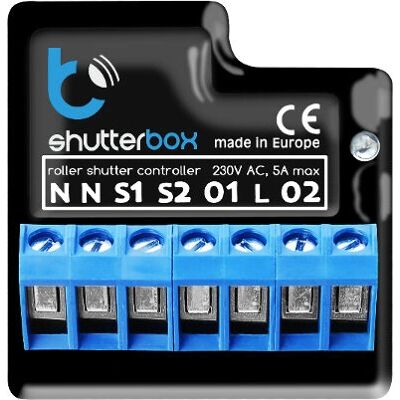 blebox shutterBox - Steuerung Rolladen - Schwarz - Rollladensteuerung blebox shutterBox - Steuerung Rolladen - Schwarz - Rollladensteuerung