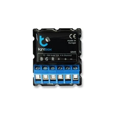 Blebox LightBox Kabelloser schwarzer LED-Controller Blebox LightBox Kabelloser schwarzer LED-Controller