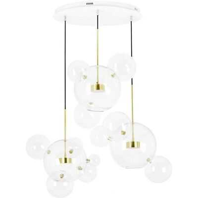 King Home Capri Disc 3 Złota Lampa wisząca - 180 LED King Home Capri Disc 3 Złota Lampa wisząca - 180 LED