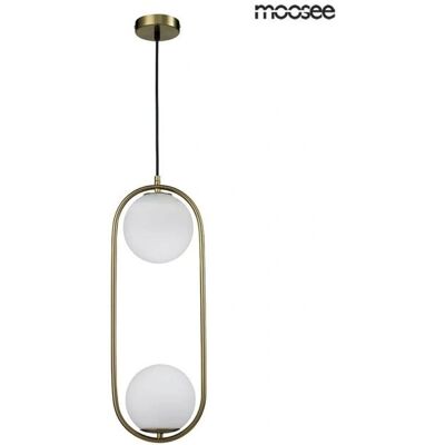 Złota lampa wisząca MOOSEE - Eleganckie nowoczesne oświetlenie Złota lampa wisząca MOOSEE - Eleganckie nowoczesne oświetlenie