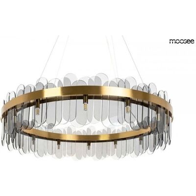 Moosee Złota NEMO 100 Wisząca Lampa - Nowoczesna, Bąbelki powietrza Moosee Złota NEMO 100 Wisząca Lampa - Nowoczesna, Bąbelki powietrza