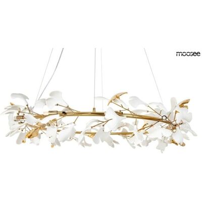 Moosee Złota Flora Lampa wisząca - Design w kształcie płatków kwiatu Moosee Złota Flora Lampa wisząca - Design w kształcie płatków kwiatu