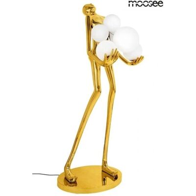 Lampa podłogowa Moosee Human Gold Premium Lampa podłogowa Moosee Human Gold Premium