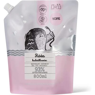 YOPE Rosen & Weihrauch Nachfüllpackung - Duschgel YOPE Rosen & Weihrauch Nachfüllpackung - Duschgel