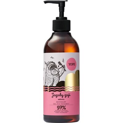 MANADA - Gel douche nourrissant aux baies de goji et cerise - 400ml MANADA - Gel douche nourrissant aux baies de goji et cerise - 400ml