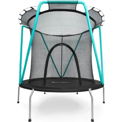 Trampoline HyperMotion 167cm pour Enfants avec Filet de Sécurité - 3-8 Ans - Publicité Trampoline HyperMotion 167cm pour Enfants avec Filet de Sécurité - 3-8 Ans - Publicité