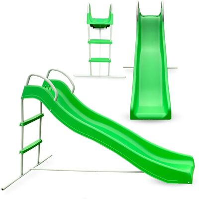 HyperMotion Lasten liukumäki - 185cm, Vihreä - Ulkokäyttö HyperMotion Lasten liukumäki - 185cm, Vihreä - Ulkokäyttö