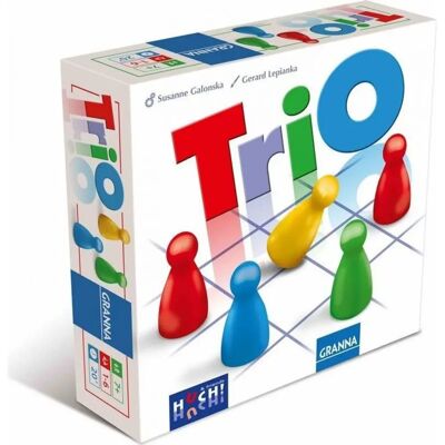 Granna Trio - Stolní hra pro 1-4 hráče - Rychlá postřehová hra Granna Trio - Stolní hra pro 1-4 hráče - Rychlá postřehová hra