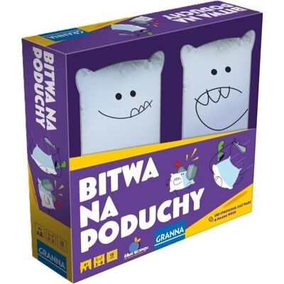 Gra bitwy na poduszki Granna - Rodzinna gra dla dzieci i dorosłych Gra bitwy na poduszki Granna - Rodzinna gra dla dzieci i dorosłych