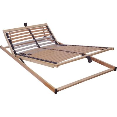 Boxxx Bett - 90/200 cm - 28 Leisten - 5 Liegezonen - Kopf- und Fußverstellung Boxxx Bett - 90/200 cm - 28 Leisten - 5 Liegezonen - Kopf- und Fußverstellung