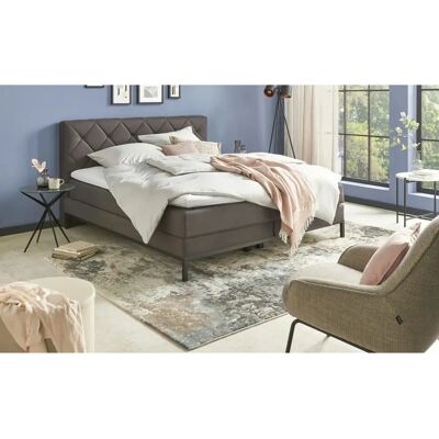 Sun Garden, BX 2180 Rockaway Boxspringbett, 140x200cm, Grau Sun Garden, BX 2180 Rockaway Boxspringbett, 140x200cm, Grau
