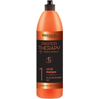 Chantal Prosalon Protein Therapy Keratin Complex 1 Shampoo - Cheveux Secs Endommagés - Publicité Chantal Prosalon Protein Therapy Keratin Complex 1 Shampoo - Cheveux Secs Endommagés - Publicité