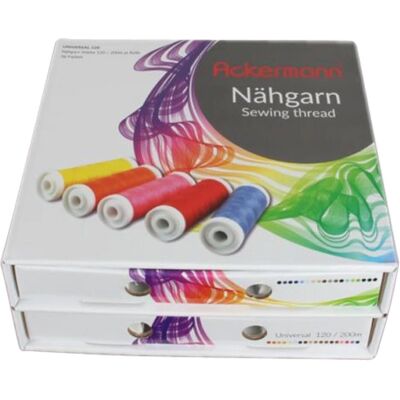 Ackermann Universal 120 - Nägarnbox - Schwarz Ackermann Universal 120 - Nägarnbox - Schwarz