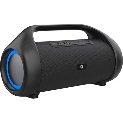 Manta 90W Tragbarer Stereo-Lautsprecher - Schwarz Manta 90W Tragbarer Stereo-Lautsprecher - Schwarz
