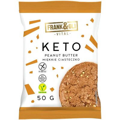 Keto ciastko z masłem orzechowym - Bezglutenowe, Niskowęglowodanowe Keto ciastko z masłem orzechowym - Bezglutenowe, Niskowęglowodanowe