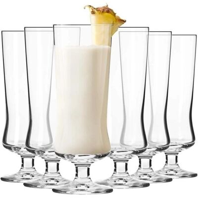 Verres Krosno Pina Colada - Coffret de 6, 300ml - Publicité Verres Krosno Pina Colada - Coffret de 6, 300ml - Publicité