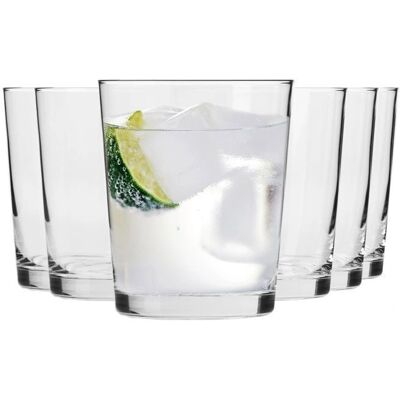 Ensemble de Verres d'Eau Krosno - 6x 250ml - Cristal Minimaliste - Publicité Ensemble de Verres d'Eau Krosno - 6x 250ml - Cristal Minimaliste - Publicité