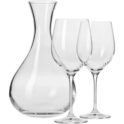 Zestaw do wina KROSNO Harmony - Elegancki, Trwały, Ręcznie Robiony Zestaw do wina KROSNO Harmony - Elegancki, Trwały, Ręcznie Robiony