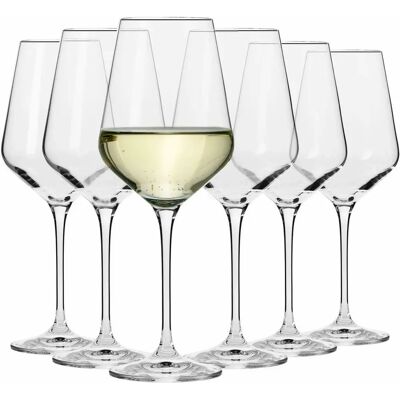 Krosno Zestaw kieliszków do białego wina 6x 450 ml Krosno Zestaw kieliszków do białego wina 6x 450 ml