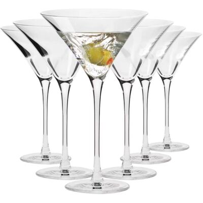 Krosno Divine Martini-lasi Setti 6 - Kokoelma Krosno Divine Martini-lasi Setti 6 - Kokoelma
