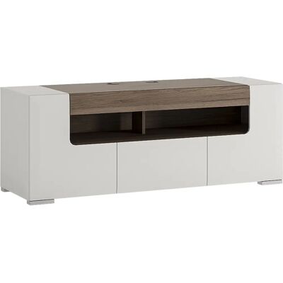Signature White 140cm TV Cabinet - TV Cabinet Signature White 140cm TV Cabinet - TV Cabinet