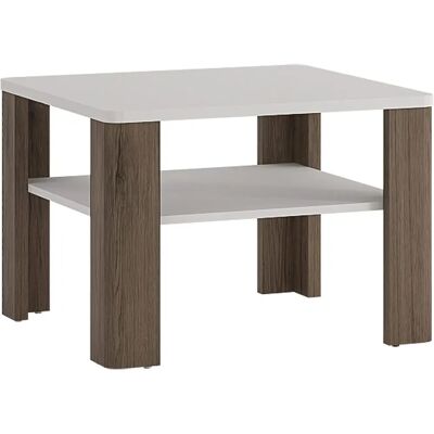 Signature White Coffee Table with Shelf - Coffee Table Signature White Coffee Table with Shelf - Coffee Table