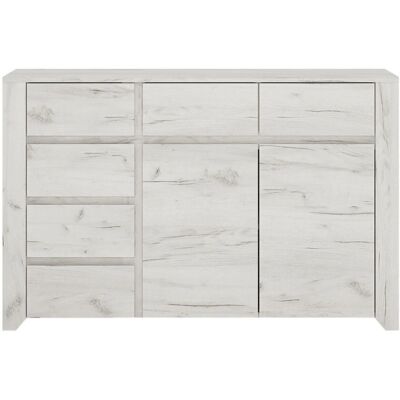 Furniture To Go Angel 2 Drzwi 3+3 Szuflady Szeroka Szafka - Szafka Furniture To Go Angel 2 Drzwi 3+3 Szuflady Szeroka Szafka - Szafka