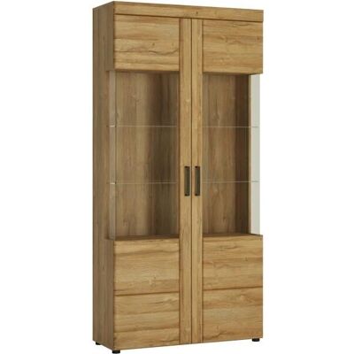 Wojcik Grandson Eiche 2-Door Display Cabinet - Vitrinen Wojcik Grandson Eiche 2-Door Display Cabinet - Vitrinen