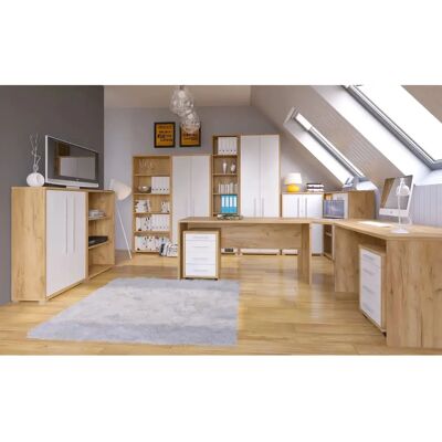 Holzfarben Regal – 50x220x35cm - Regal Holzfarben Regal – 50x220x35cm - Regal