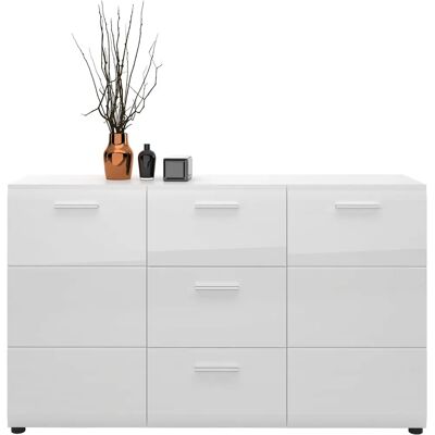 LIVING CHARM Merano Weiß Sideboard - Sideboard LIVING CHARM Merano Weiß Sideboard - Sideboard