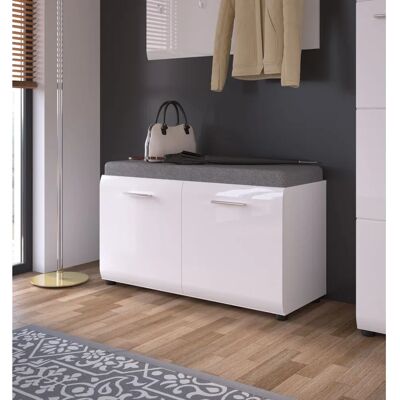 LIVING CHARM Merano Weiße Sitzbank - Sitzbank LIVING CHARM Merano Weiße Sitzbank - Sitzbank