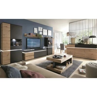 INOSIGN Luci 180cm Grau Eiche TV-Board - Lowboard INOSIGN Luci 180cm Grau Eiche TV-Board - Lowboard
