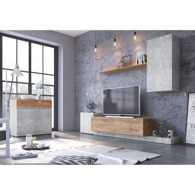 INOSIGN Rimini Wohnzimmerwand - Modernes italienisches griffloses Design INOSIGN Rimini Wohnzimmerwand - Modernes italienisches griffloses Design
