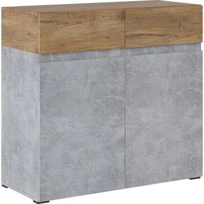 INOSIGN Rimini Sideboard - 90x86x40 cm - Grau INOSIGN Rimini Sideboard - 90x86x40 cm - Grau