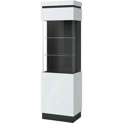 Wojcik Campania Weiß 60x201 cm Vitrine - Vitrine Wojcik Campania Weiß 60x201 cm Vitrine - Vitrine