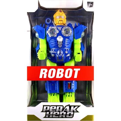 Zabawka Robot Dromader - Chodzący z Światłem i Dźwiękiem - 30cm Zabawka Robot Dromader - Chodzący z Światłem i Dźwiękiem - 30cm