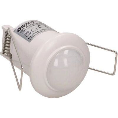ORNO Bewegungsmelder und Anwesenheitssensor - 360° Weiß - PIR 800W - IP20 ORNO Bewegungsmelder und Anwesenheitssensor - 360° Weiß - PIR 800W - IP20