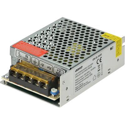 Orno OR-ZL-1633 Fonte de alimentação 12VDC - Power Supply Orno OR-ZL-1633 Fonte de alimentação 12VDC - Power Supply