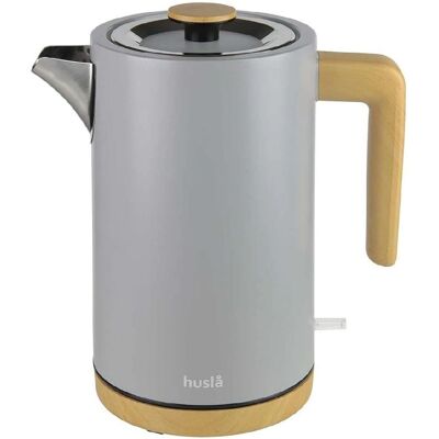 Husla 1,5L Bouilloire électrique - Gris moderne - Bouilloire électrique - Publicité Husla 1,5L Bouilloire électrique - Gris moderne - Bouilloire électrique - Publicité