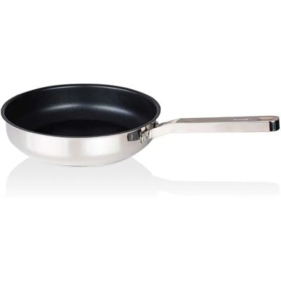 Patelnia ze Stali Nierdzewnej HUSLA - Whitford Nieprzywierająca - 28cm Patelnia ze Stali Nierdzewnej HUSLA - Whitford Nieprzywierająca - 28cm